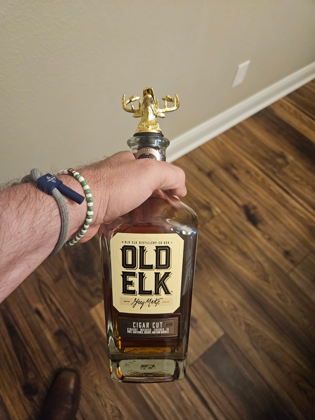 Customer photo review of Old Elk Whiskey Pourer