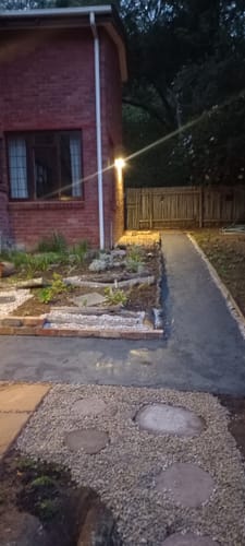 Customer photo review of Solar Wall Light with Motion Sensor