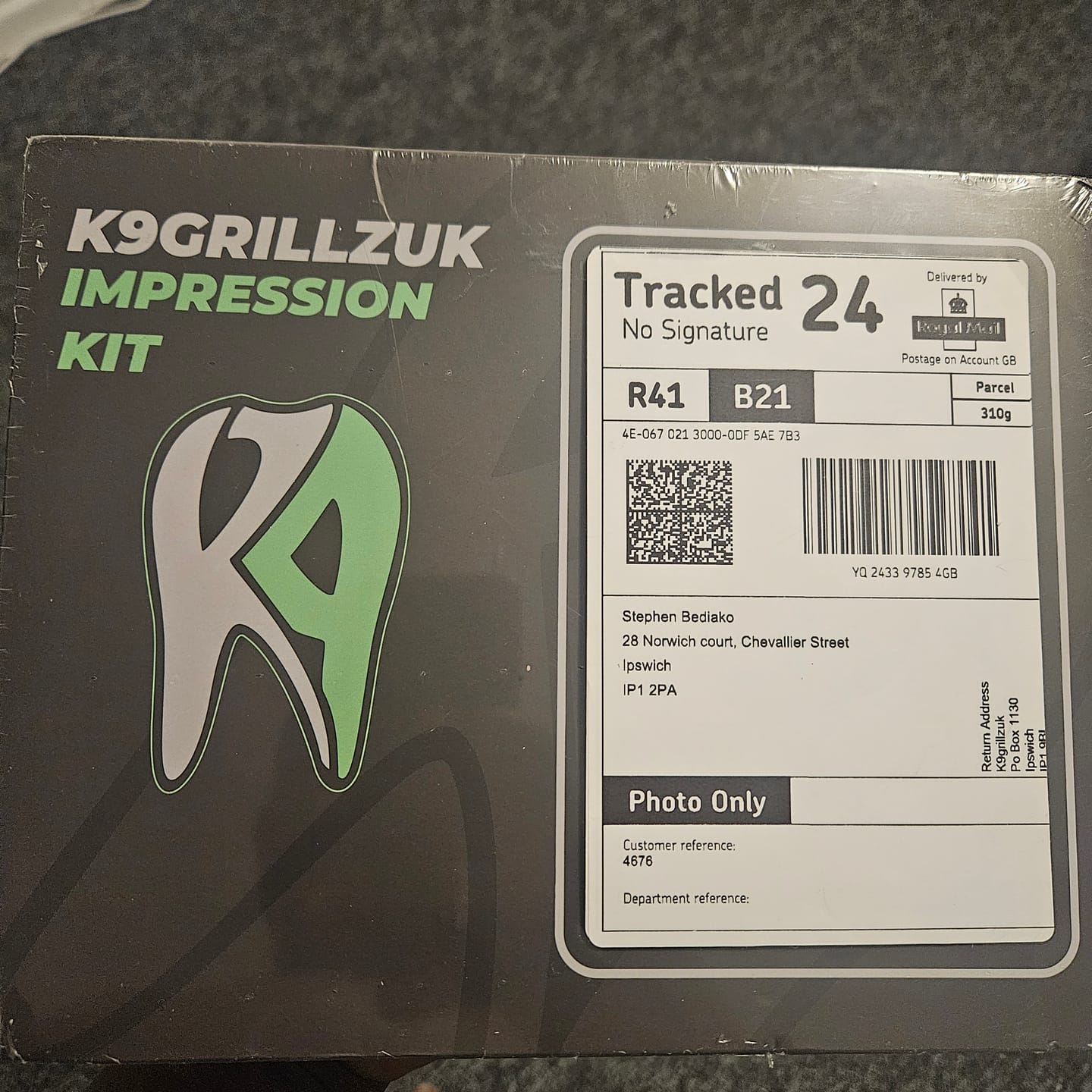 Customer photo review of Upper Impression Kit