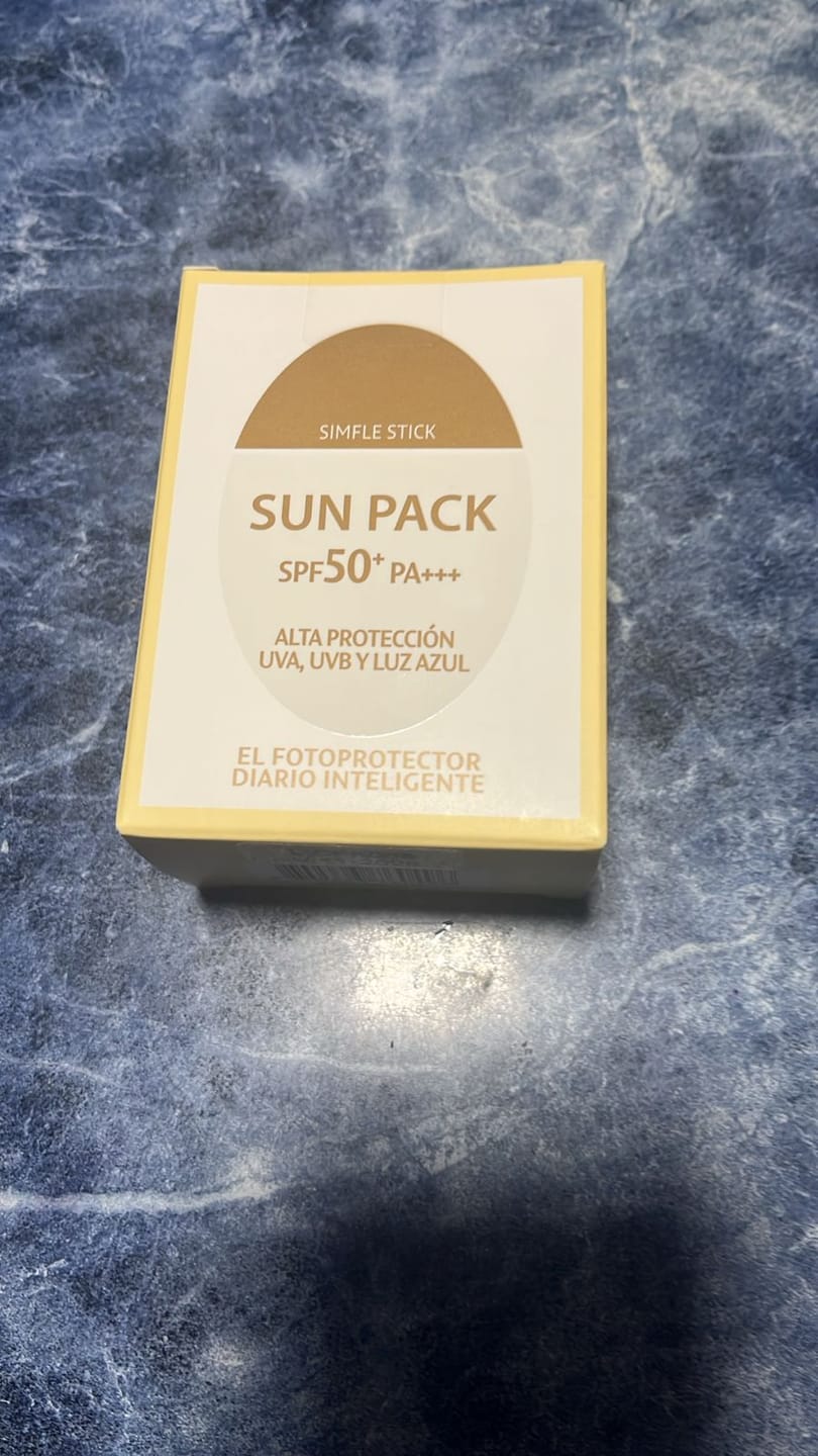 Customer photo review of SUN PACK SPF 50+ PA+++