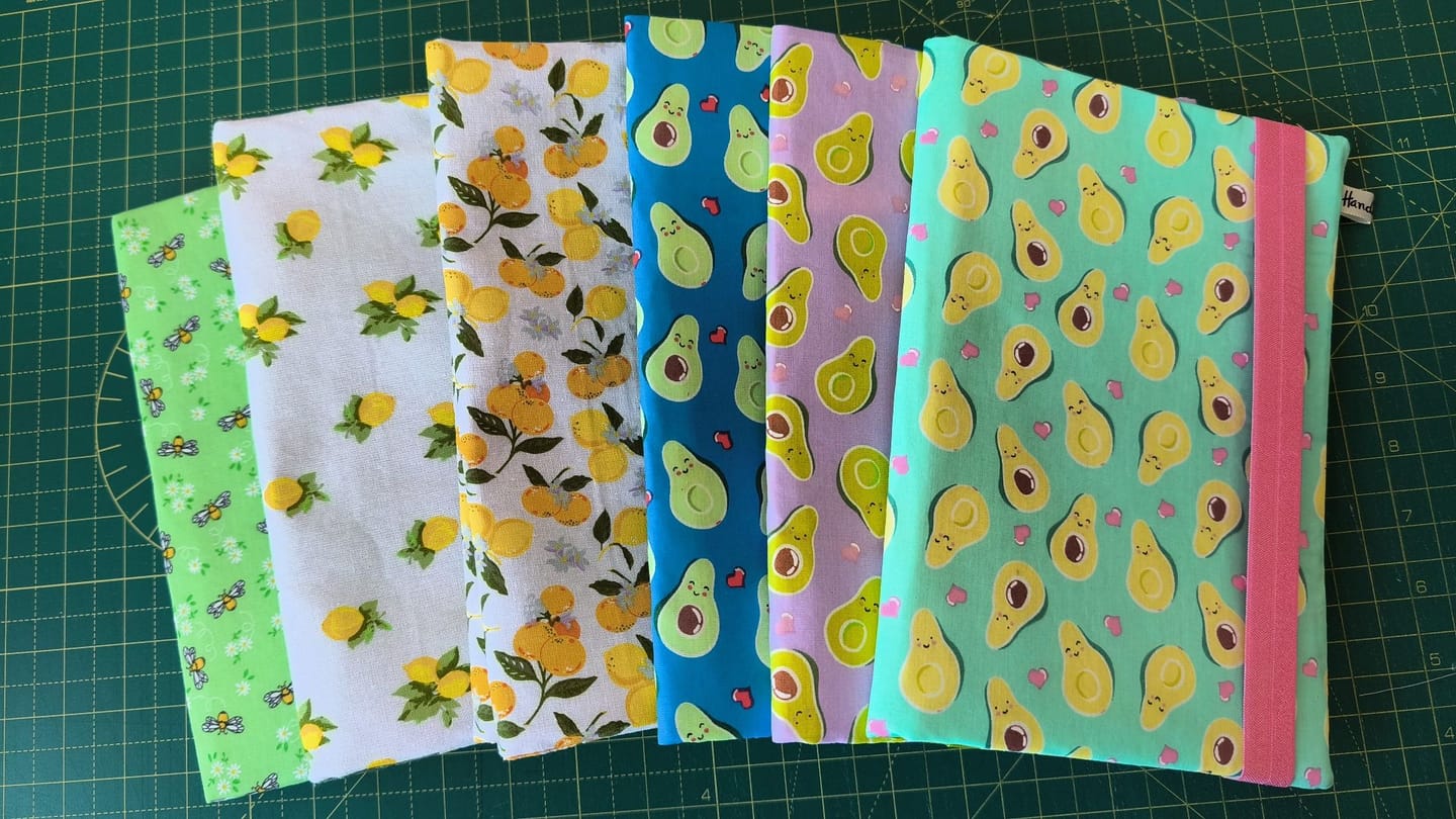 Customer photo review of Avocado Hearts Polycotton Fabric