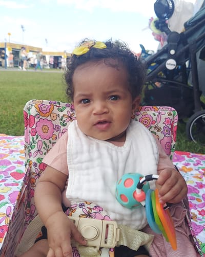 Customer photo review of Paloma picnic rug