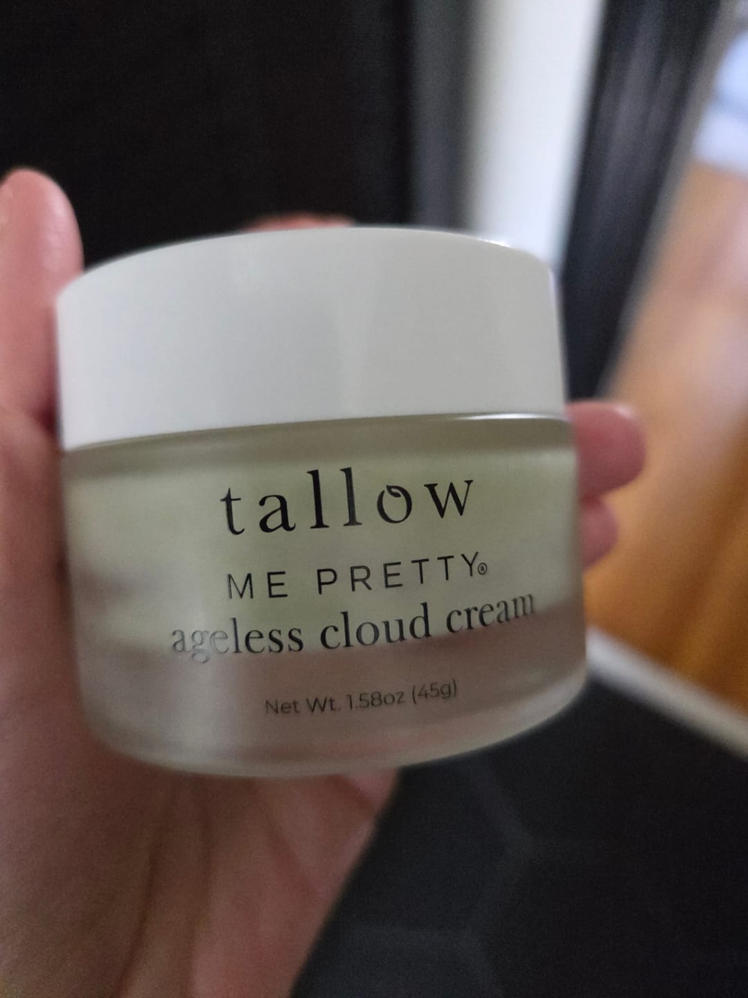 Customer photo review of Ageless Cloud Cream
