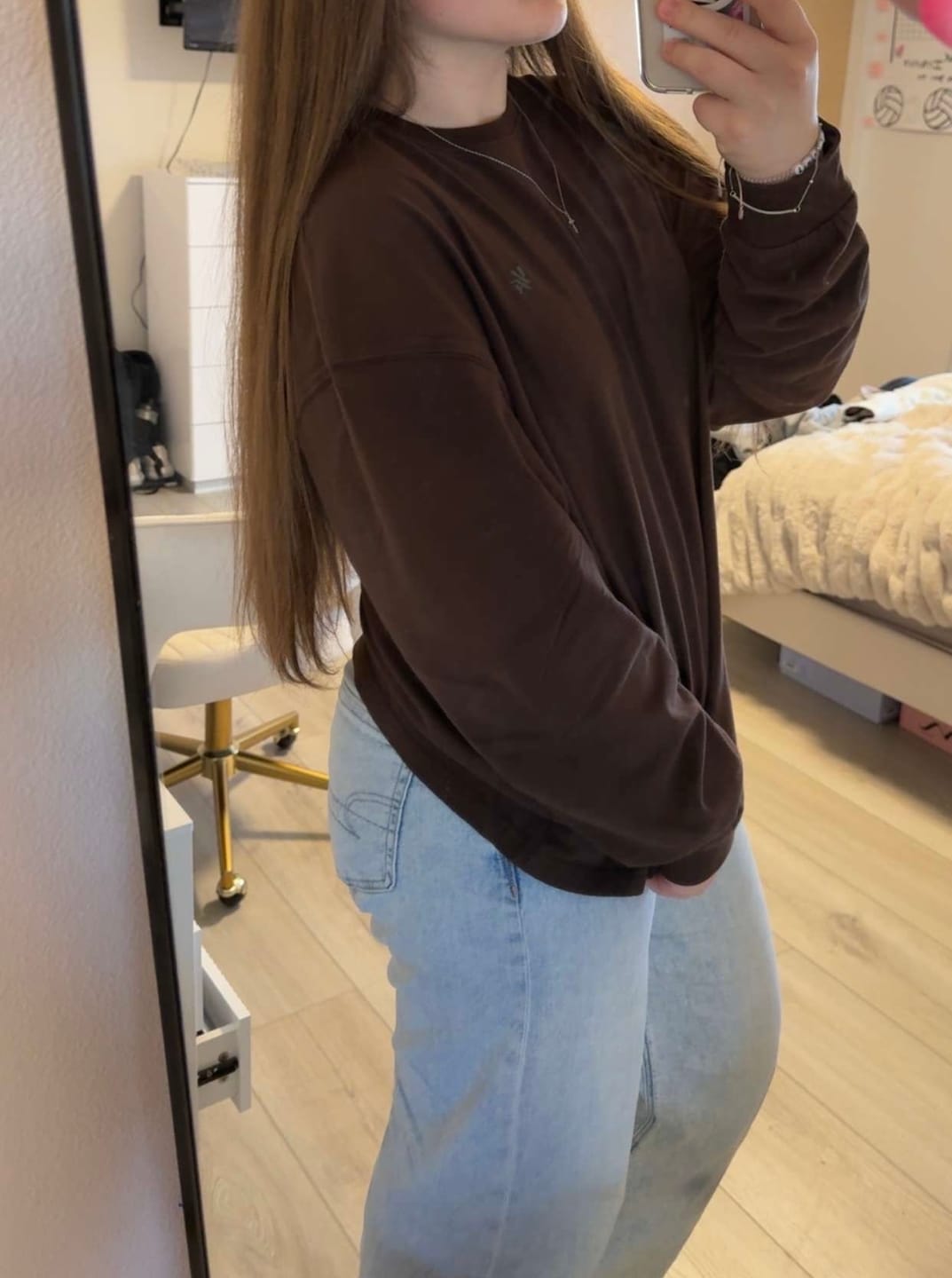Customer photo review of W4328 - Studio Edit LS Tee