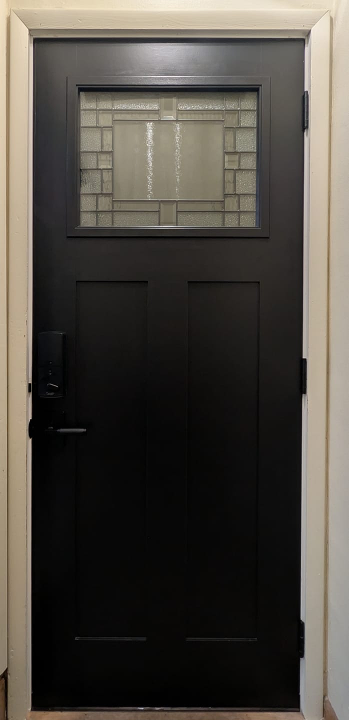 Customer photo review of Portland Glass and Frame Kit (Craftsman)