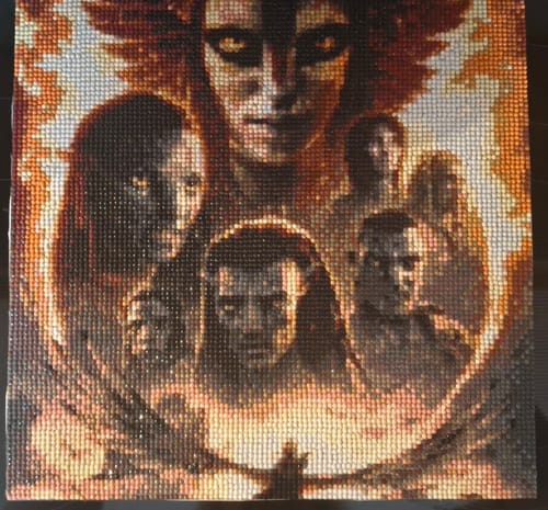 Kundenbewertung mit Foto zu Eigenes Foto Diamond Painting | Weihnachten
