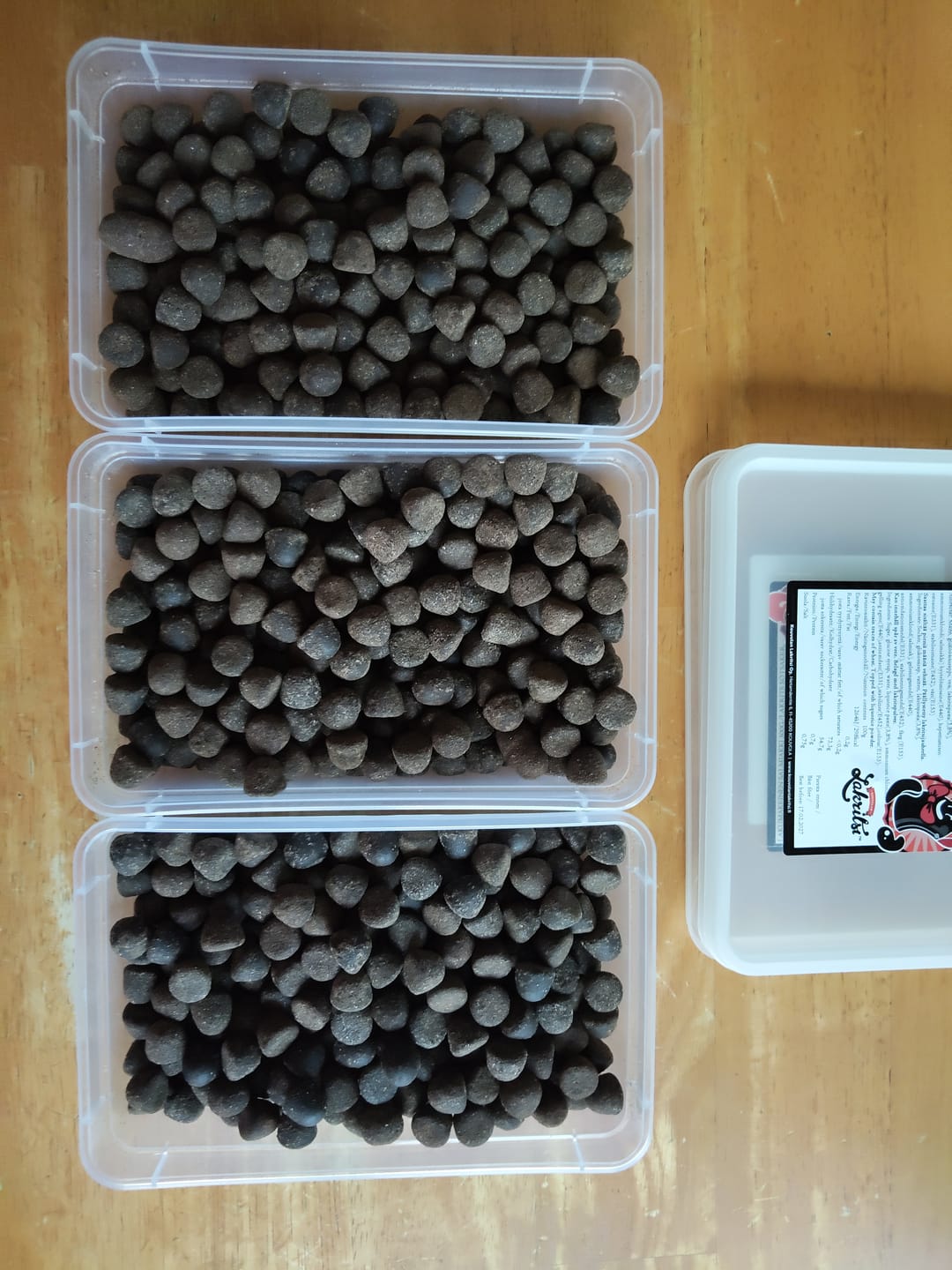 Customer photo review of Salty Drops, Topped with liquorice powder (300g)