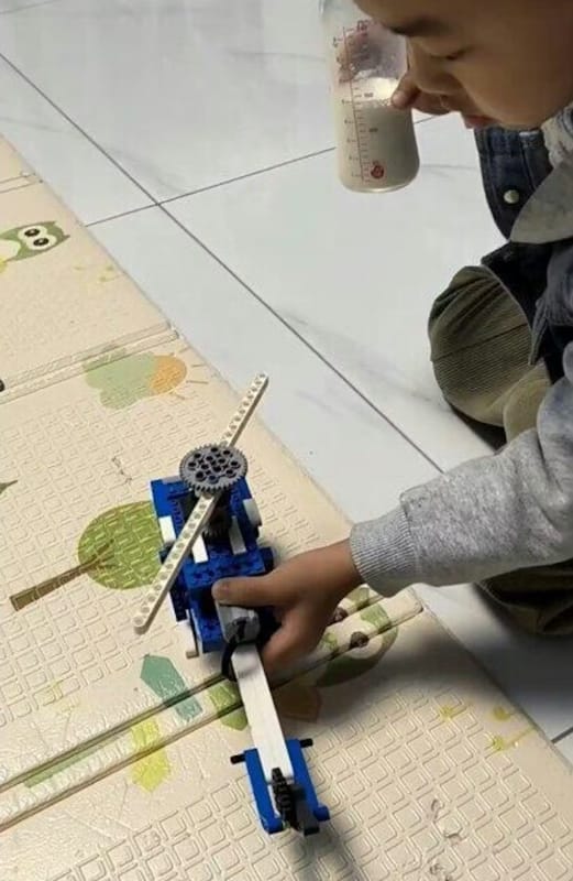 Customer photo review of Magnetisches Bauspielzeug Kinder | Kreatives Konstruktionsset