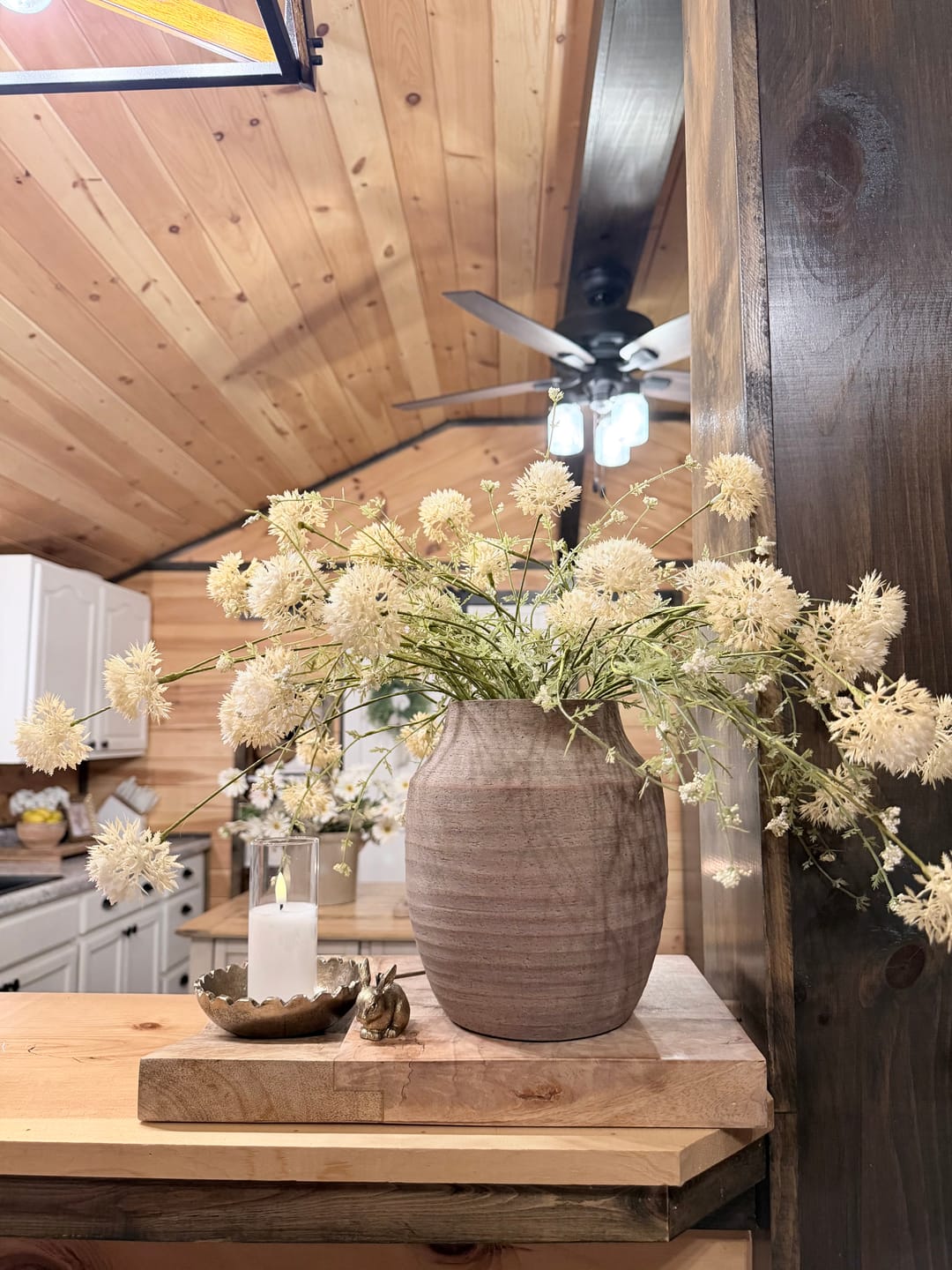 Customer photo review of Bennett Ceramic Vase