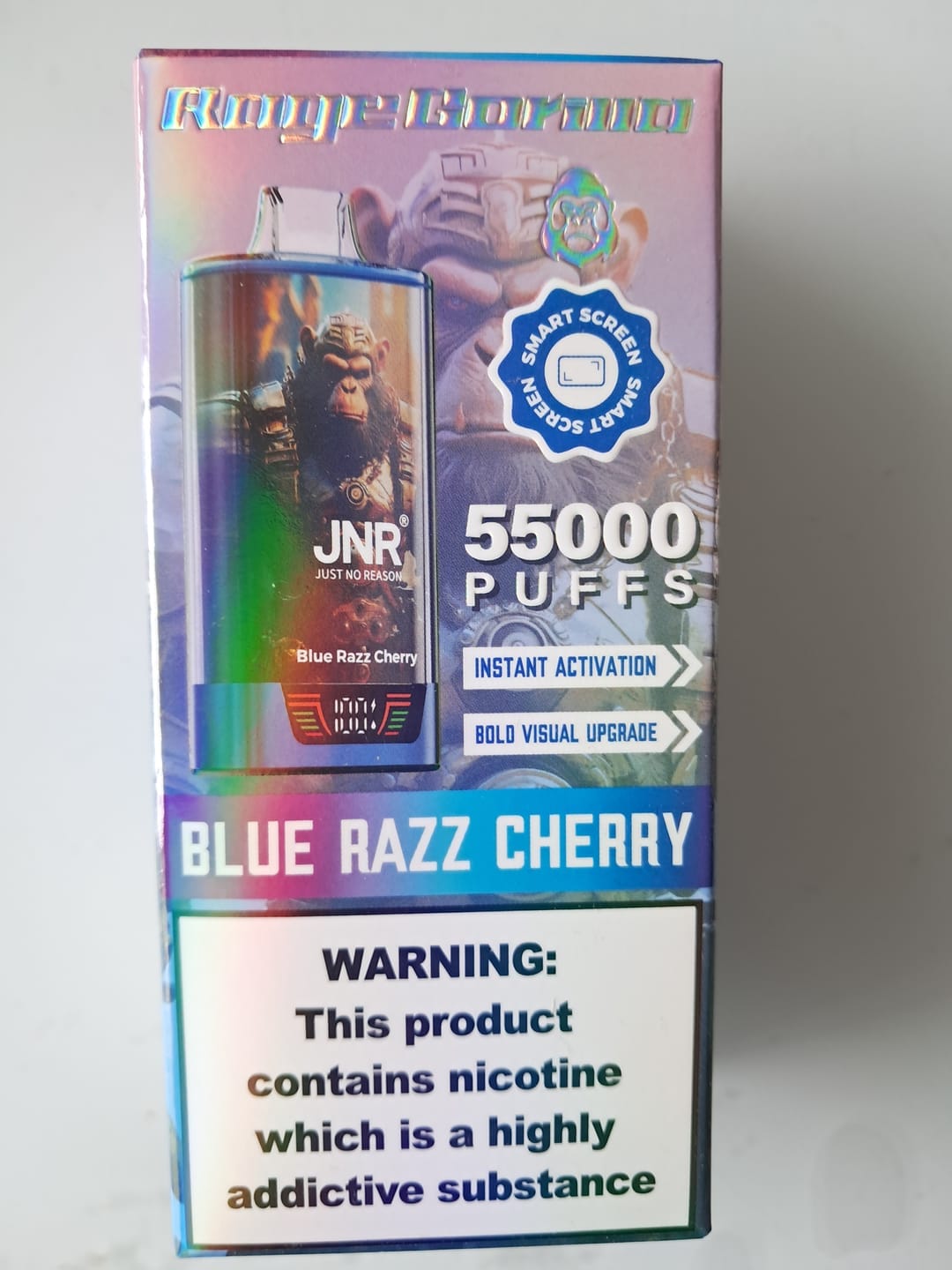 Customer photo review of JNR RageGorilla 55K - Vaper Desechable - Cigarrillo Electrónico - 2% - 55000 Caladas