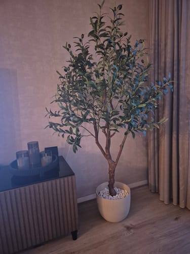 Customer photo review of Kunst Olijfboom 150cm