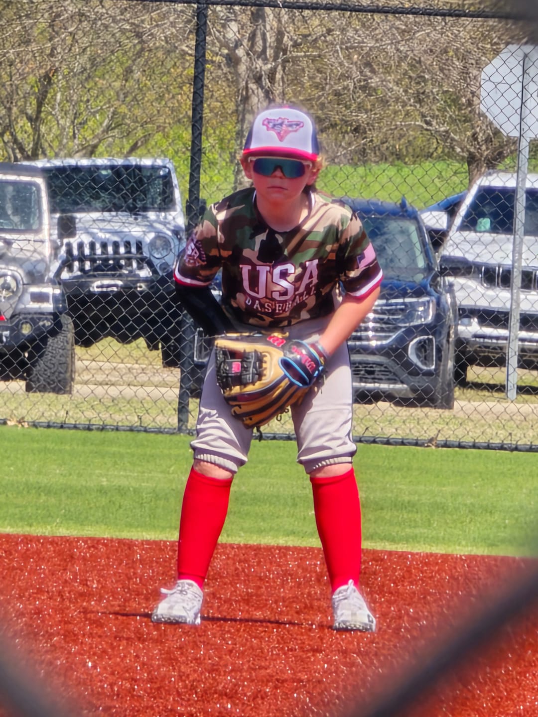 Customer photo review of Dynamic Shoulder & Elbow Stabilizer - K2 Youth Sleeve