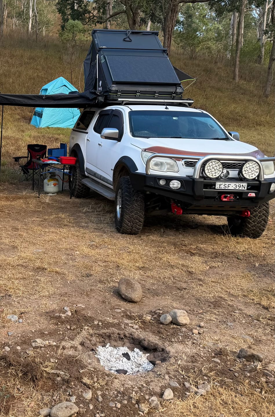 Customer photo review of OPENROAD  270 Free Standing Awning for Camping