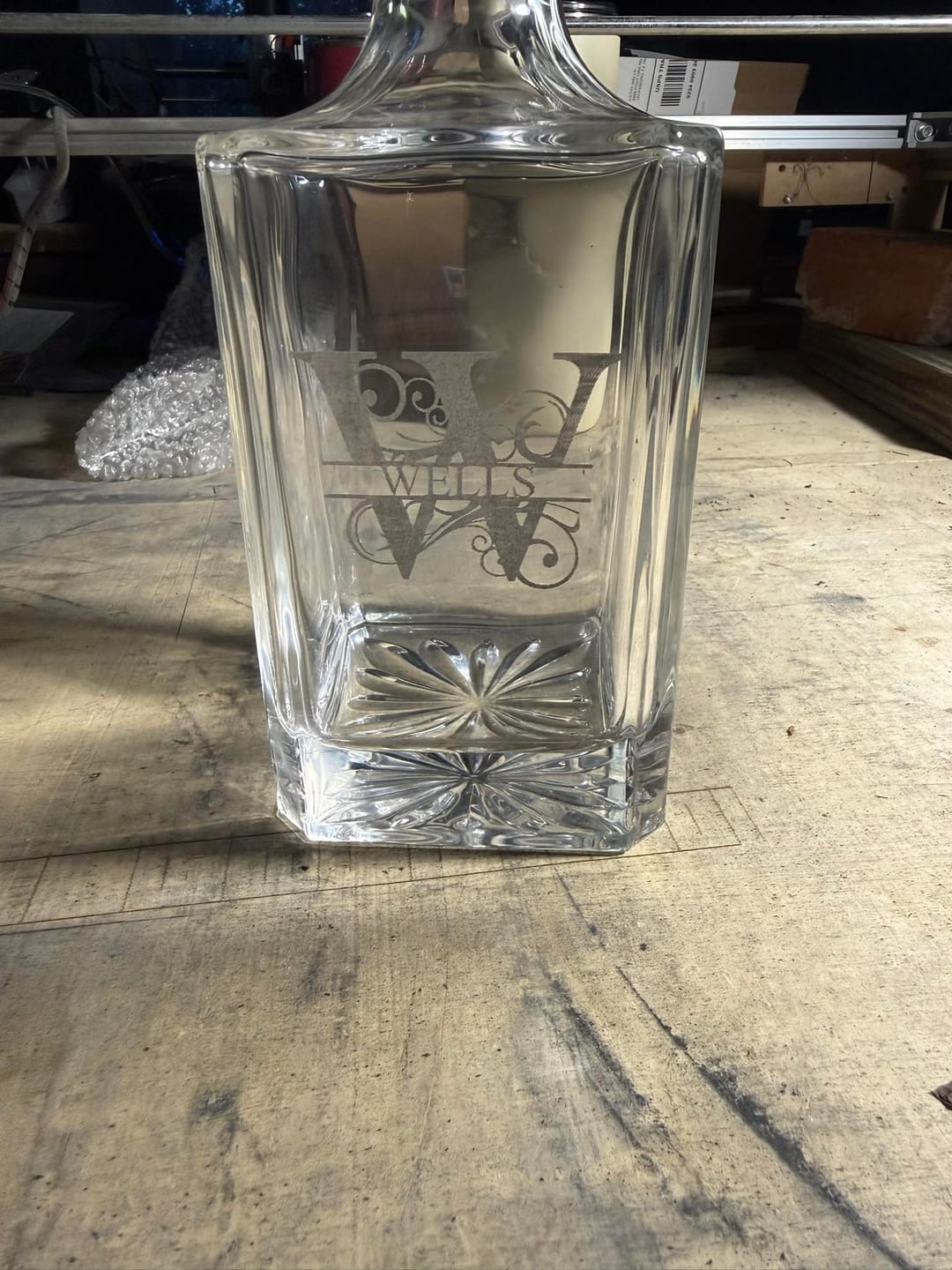 Customer photo review of YoraHome® Laser Engraving Cutting Machine 6550