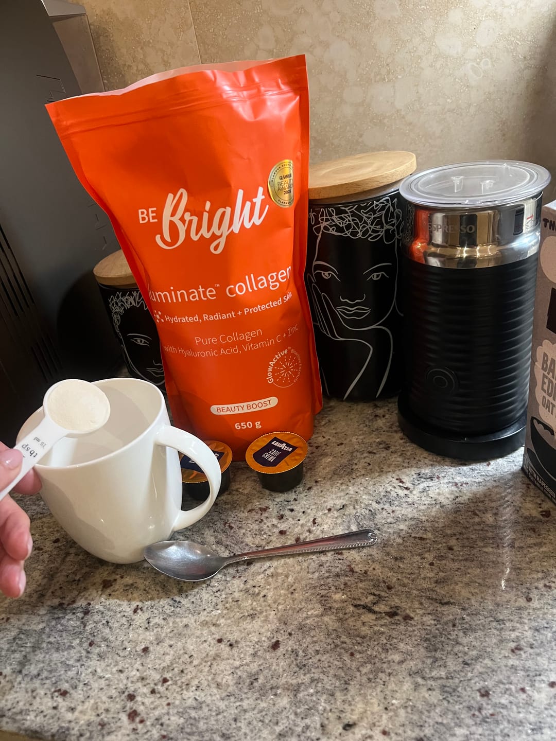 Customer photo review of LUMINATE 650g POUCH