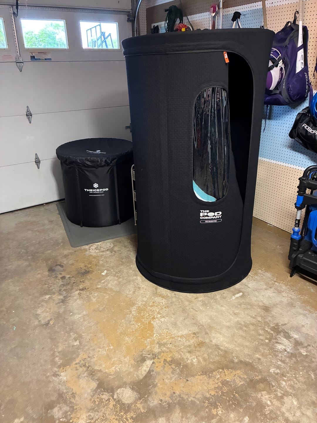 Customer photo review of The Sauna Pod 2.0