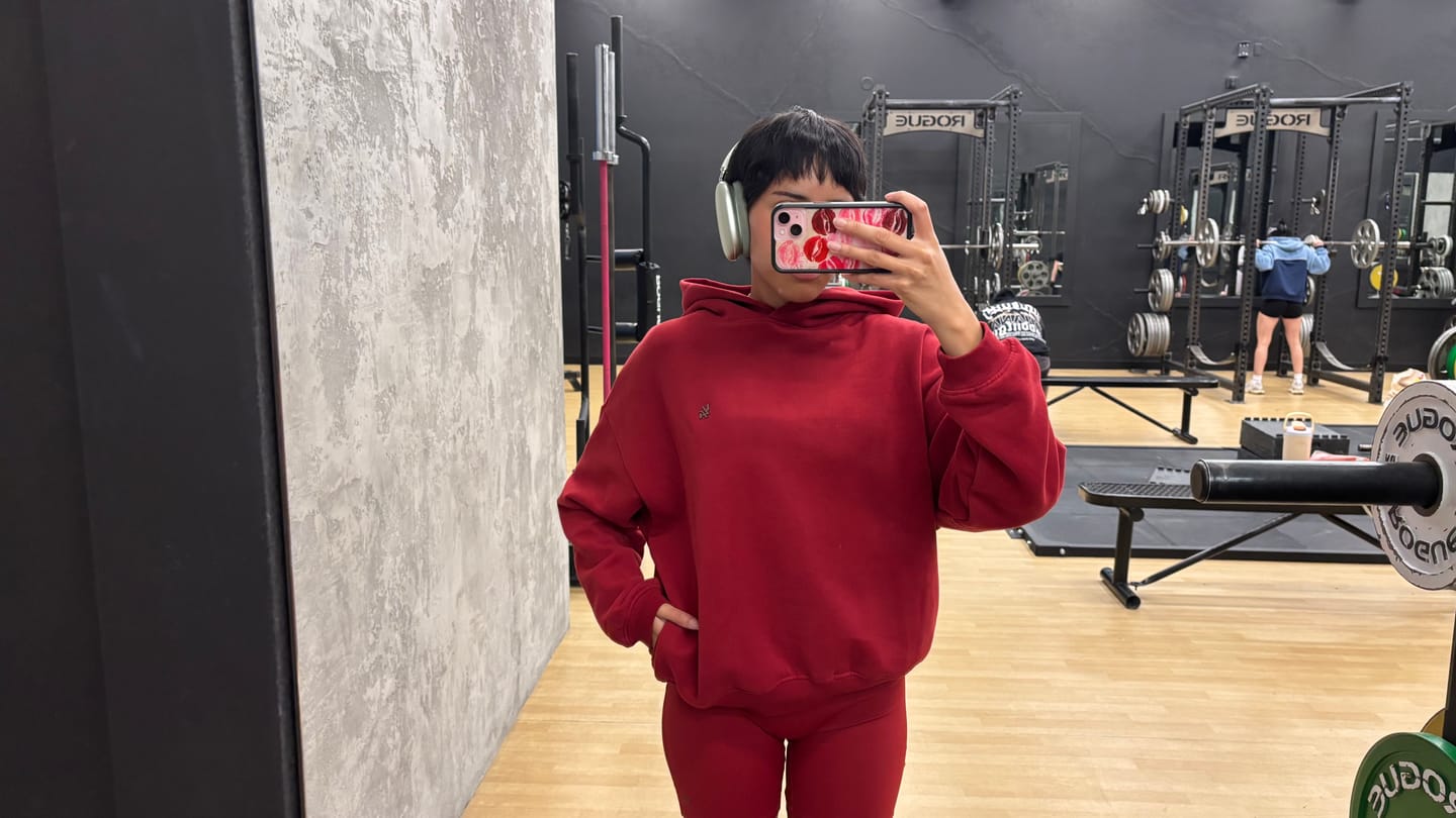 Customer photo review of W5213 - Studio Edit Fleece Hoodie