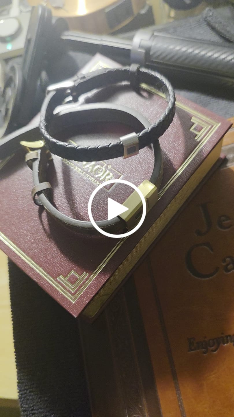 Customer video review of Gold Stability Bracelet