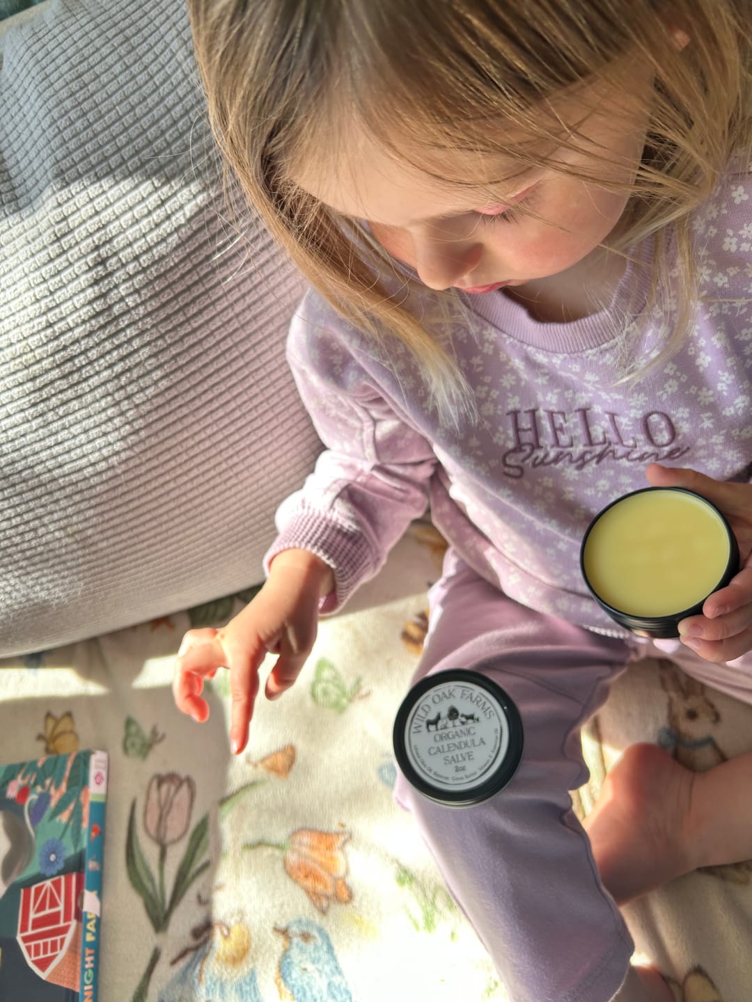 Customer photo review of Organic Calendula Salve