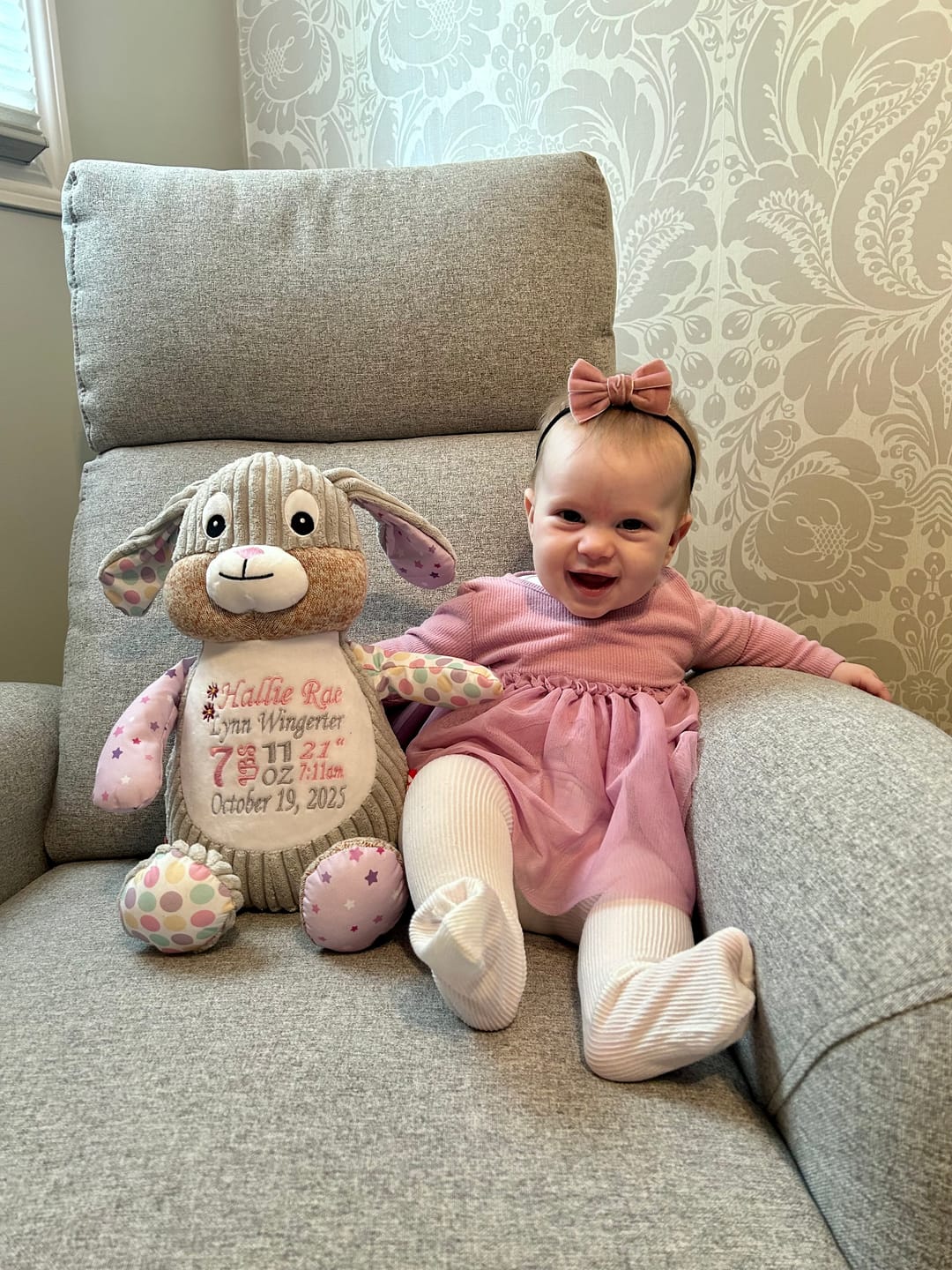 Customer photo review of Cubbies - Bubblegum Bunny