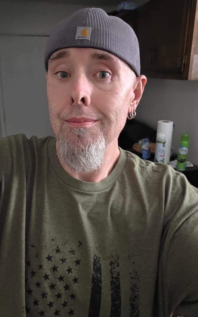 Customer photo review of Distressed Flag