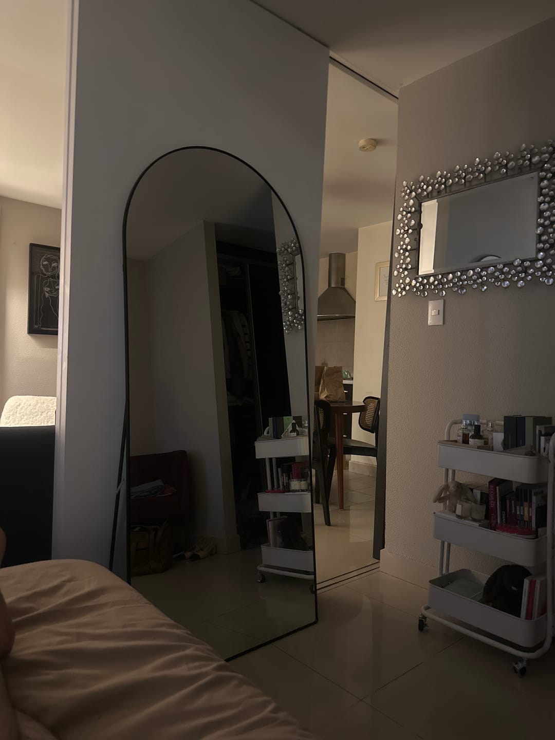 Customer photo review of Espejo Seúl 180cm Black Alto
