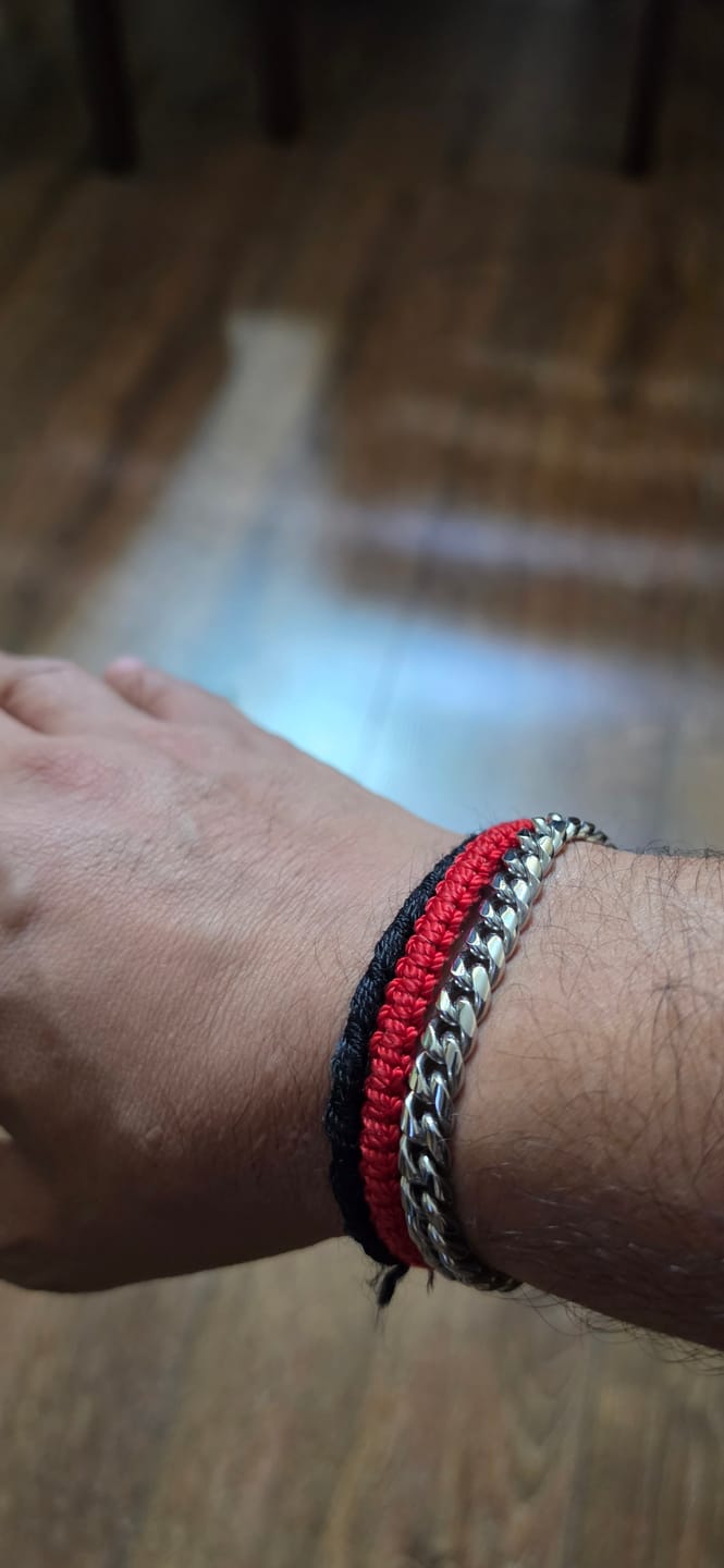 Customer photo review of Pulsera Cuban 8mm