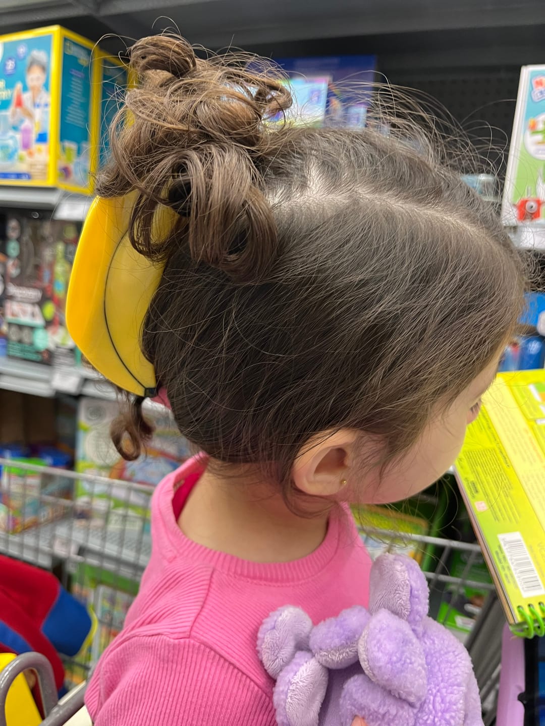 Customer photo review of Large Banana Hair Claw