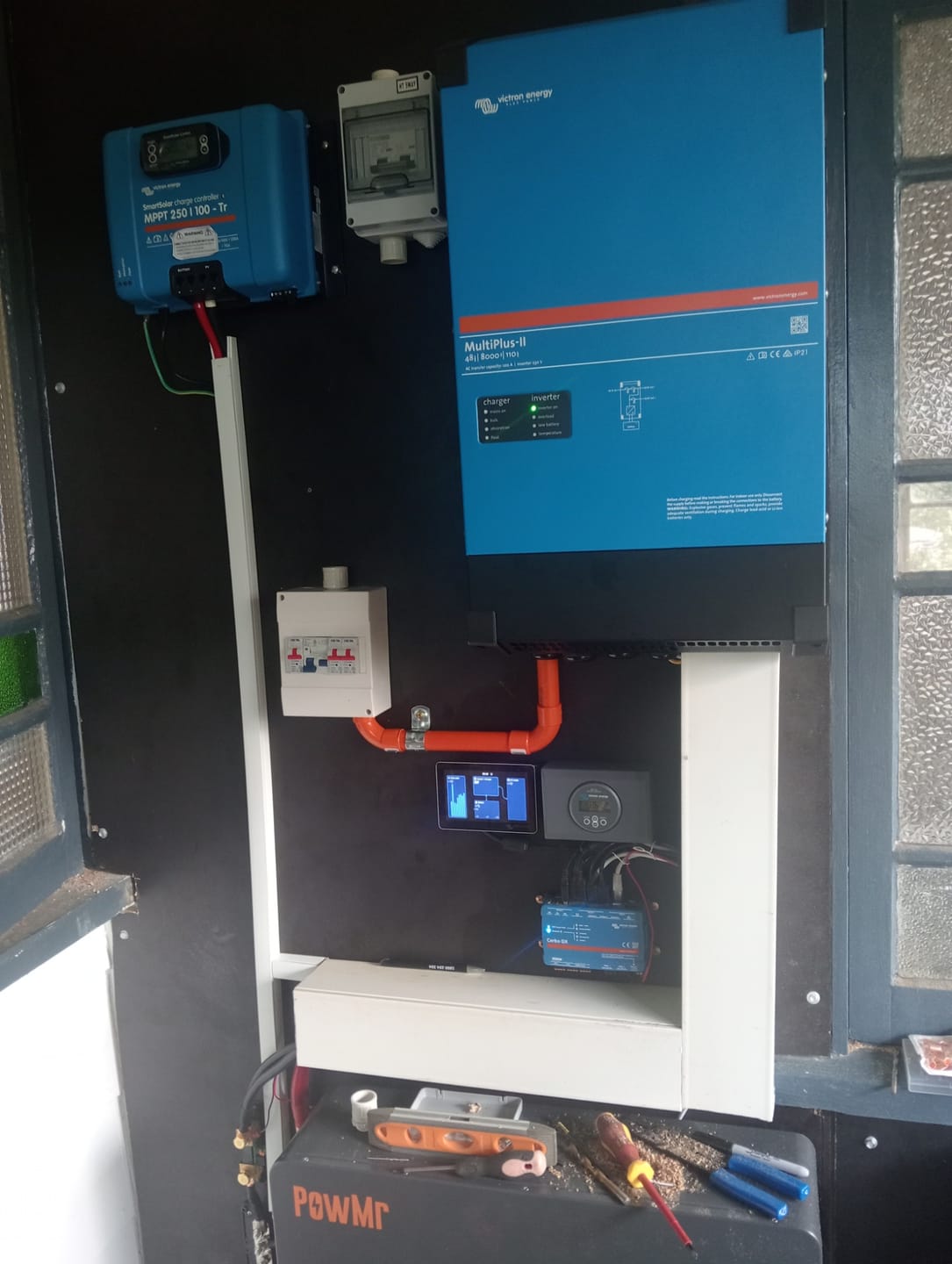Customer photo review of Victron SmartSolar Pluggable Display