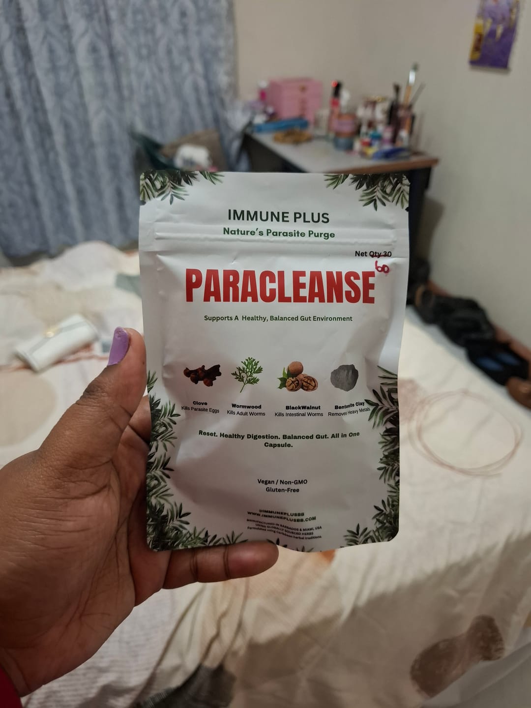 Customer photo review of Paracleanse