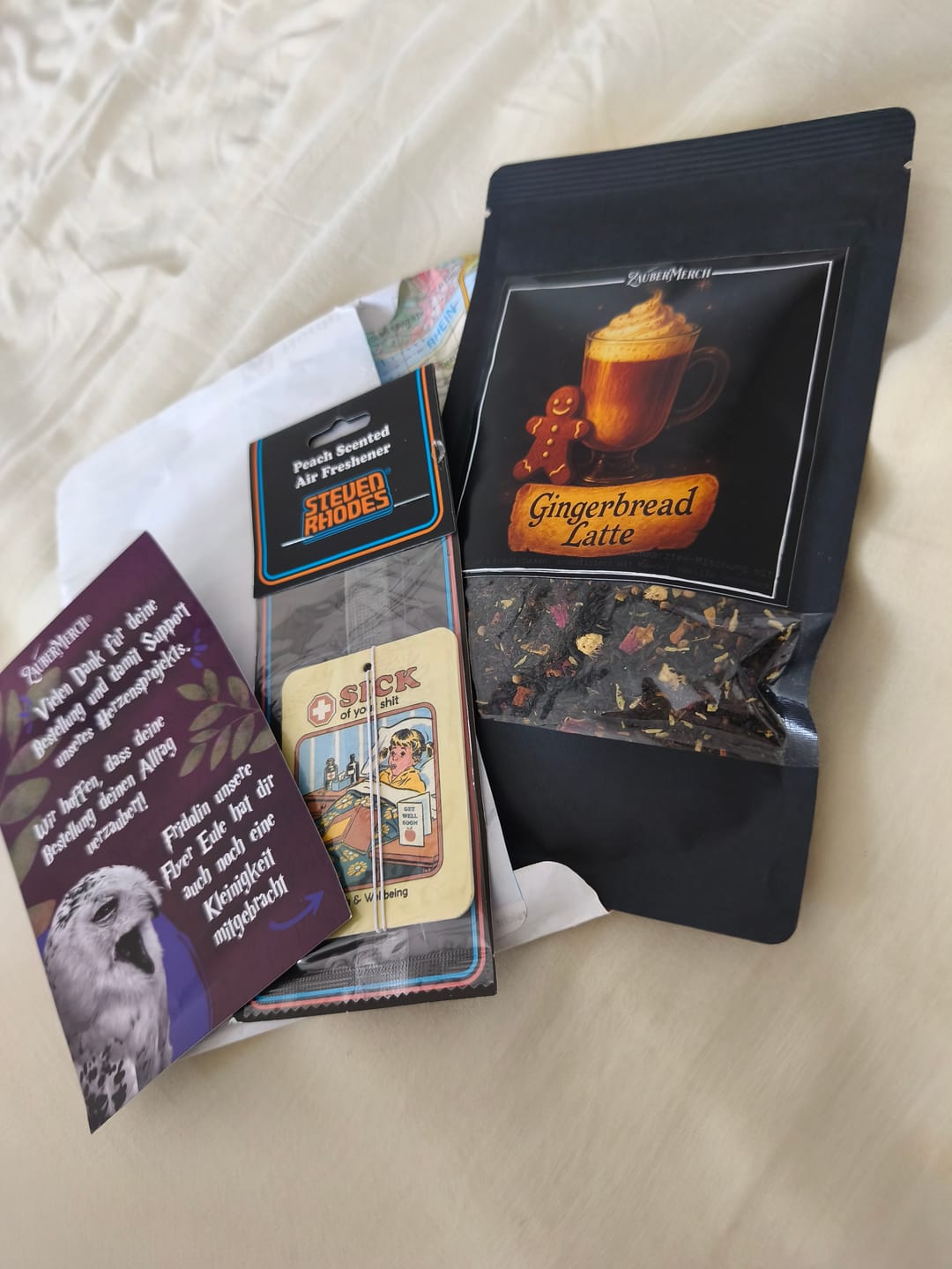 Customer photo review of Packaging