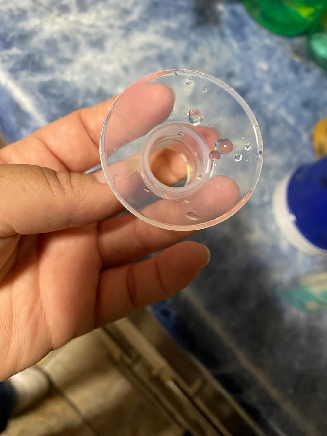 Customer photo review of Insertos para Extractor de leche doble