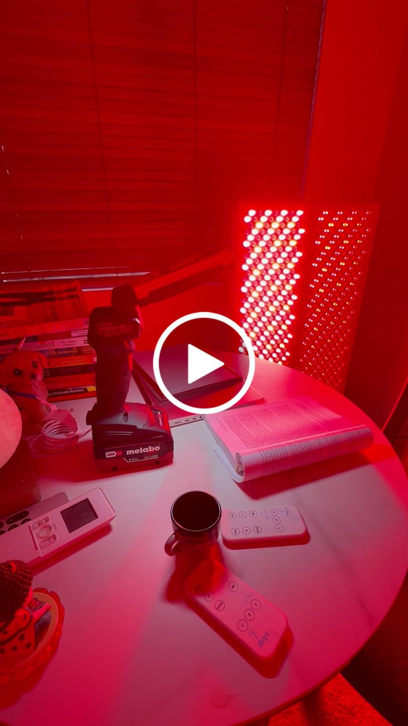Customer video review of Red Light Pro - Medical-Grade Red Light Therapy Panel. TGA-Registered. Full-Body.