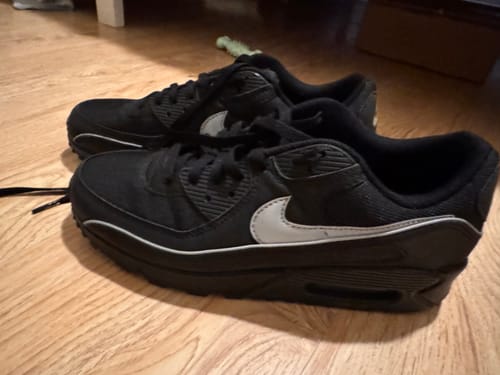 Customer photo review of Nike Air Max 90 Premium Reflective Black Men's