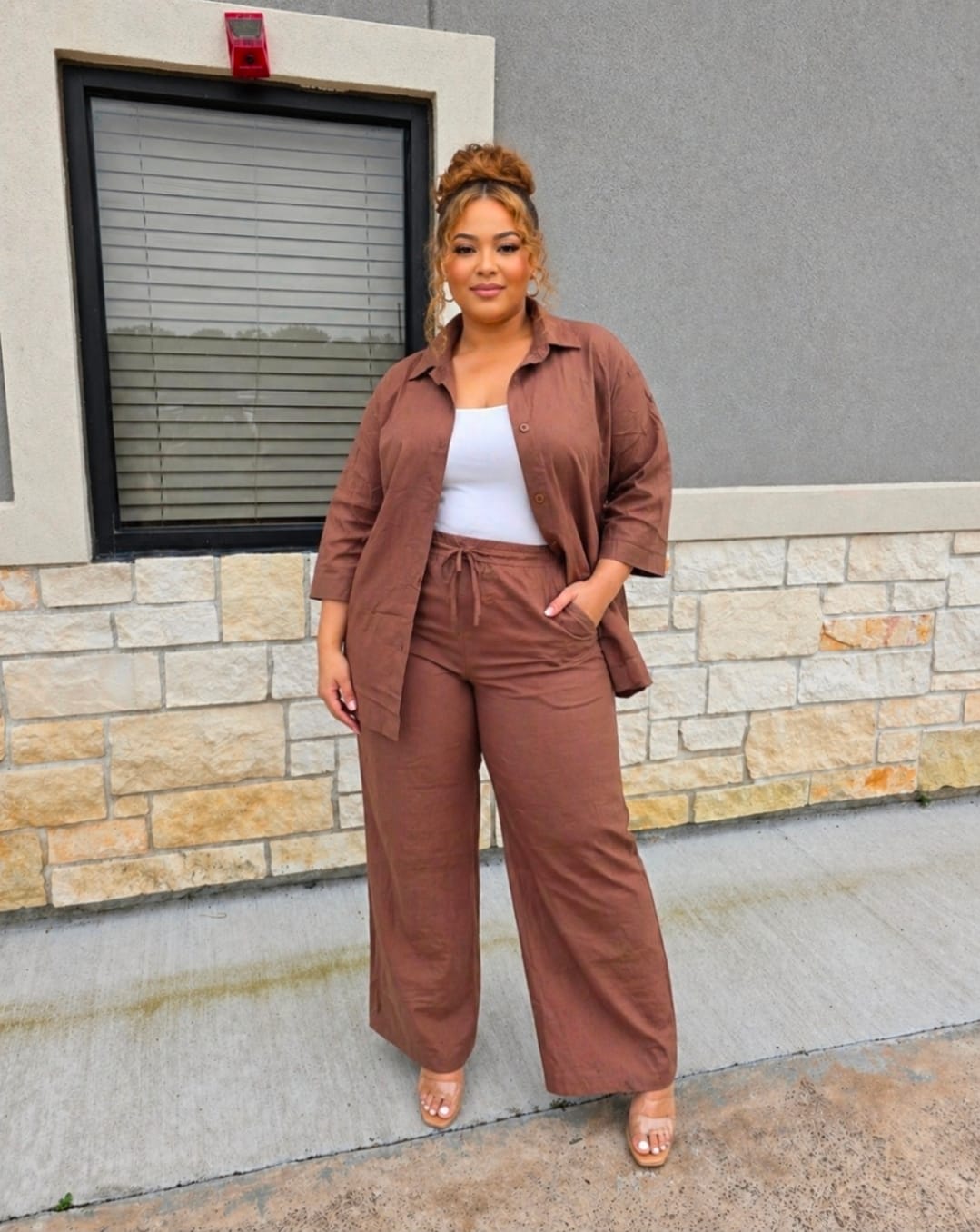 Customer photo review of The Signature 3-Piece Set | Brown