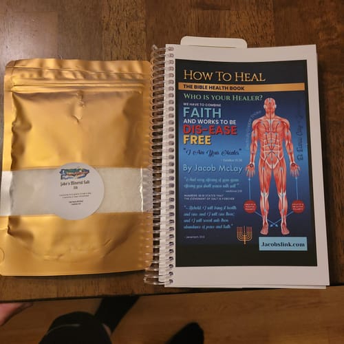 Customer photo review of Health Bible (Print + Digital) + Salt