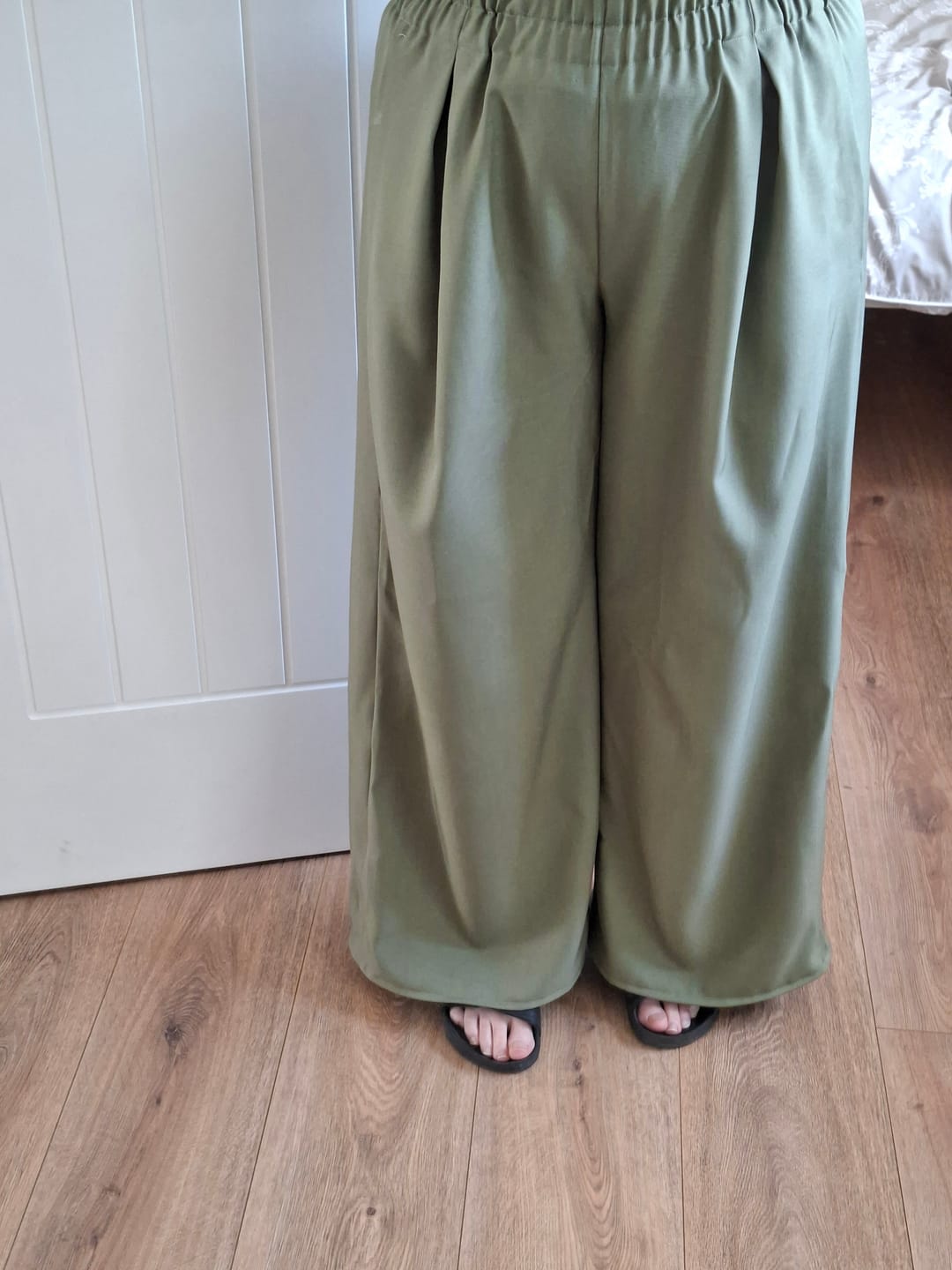 Customer photo review of Premium Plain Suiting Fabric