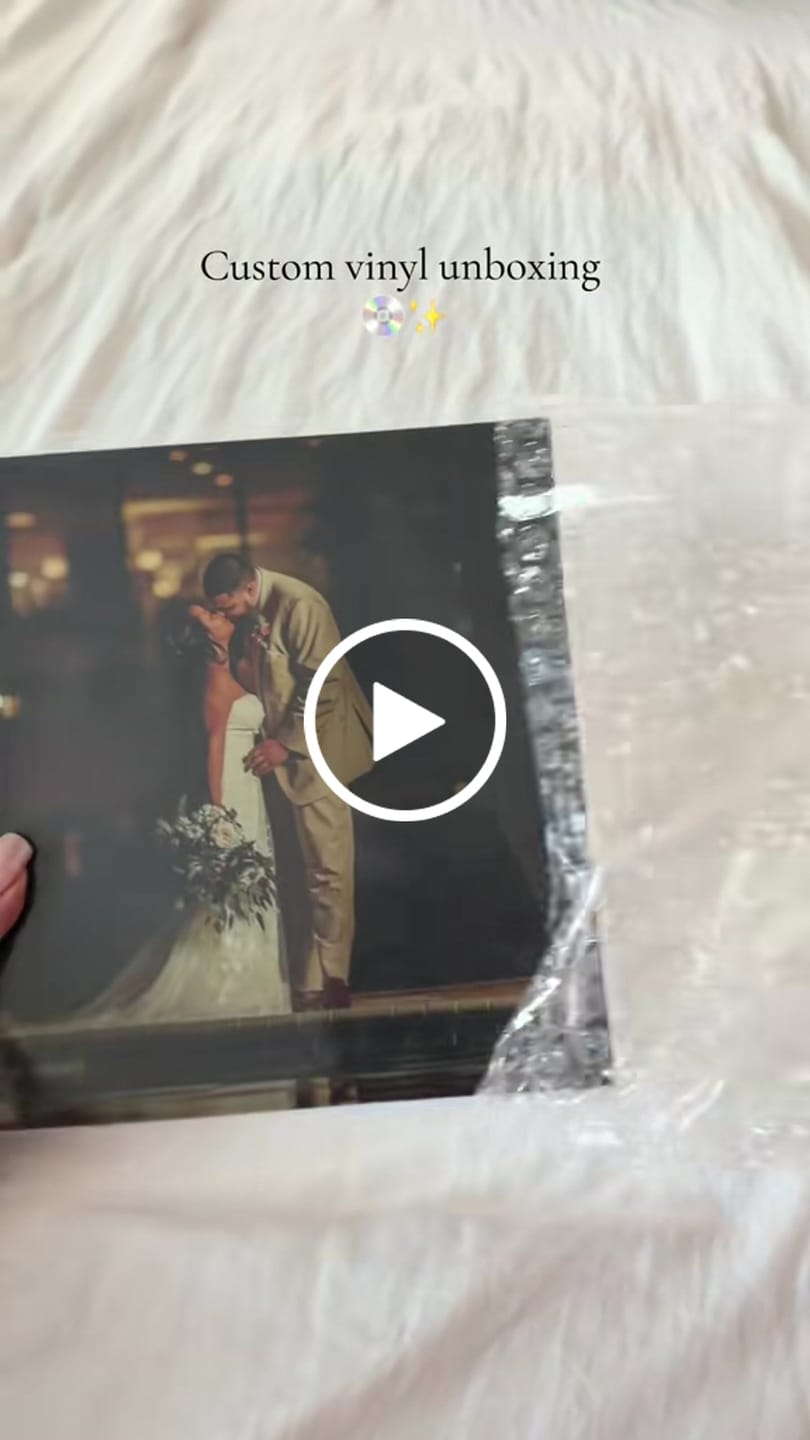 Customer video review of Custom Vinyl Records