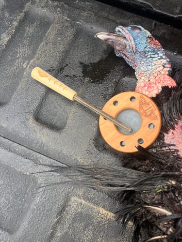 Customer photo review of Slate Over Glass Pot Call
