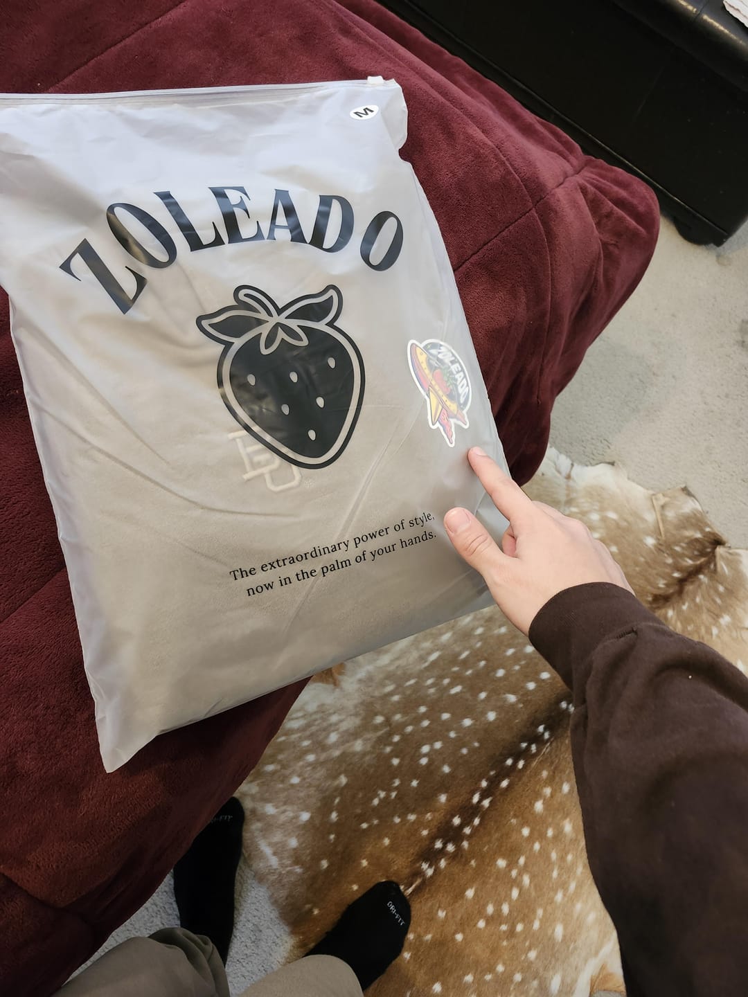 Customer photo review of Baylor McLane Stadium Heavyweight Hoodie (Embroidered) - Olive Green