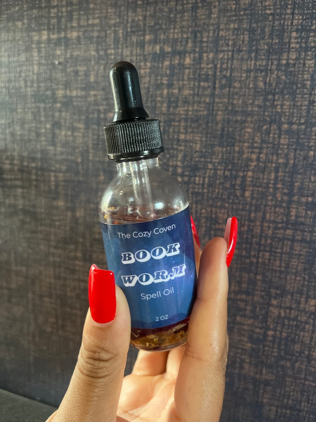 Customer photo review of Bookworm - Spell Oil