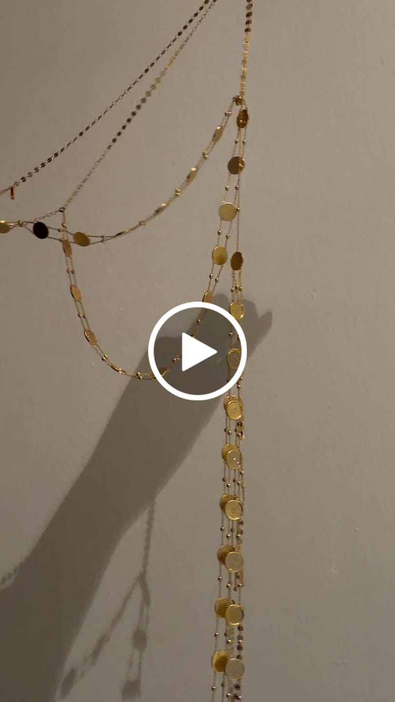 Customer video review of Sabika Coin Body Chain