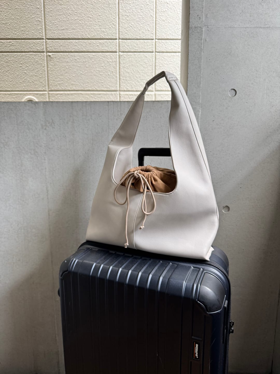 Customer photo review of Travel Tote Bag 結(YUI)
