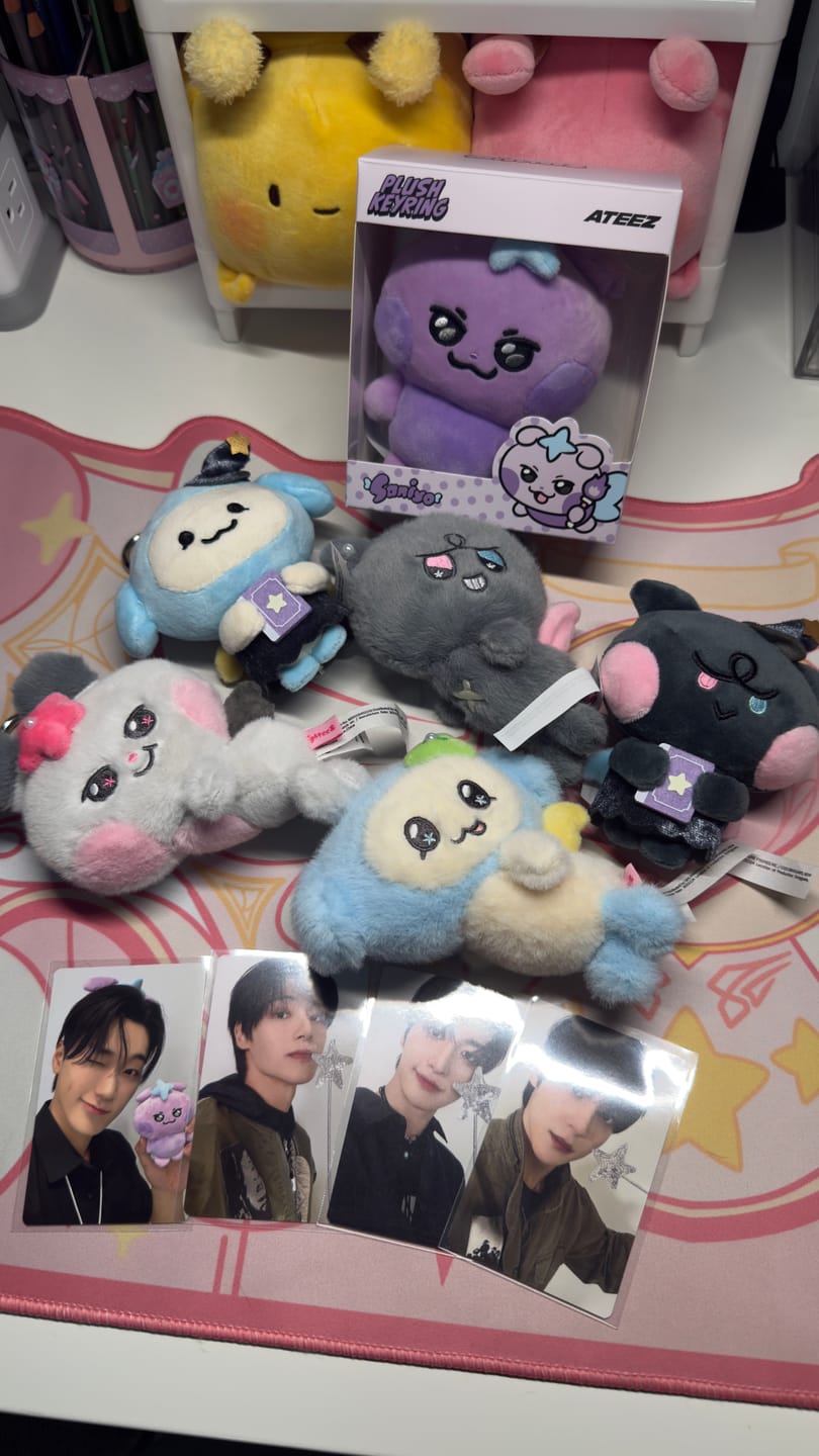 Customer photo review of ATEEZ - MIGHTEEZ WONDER FAIRY PLUSH KEYRING
