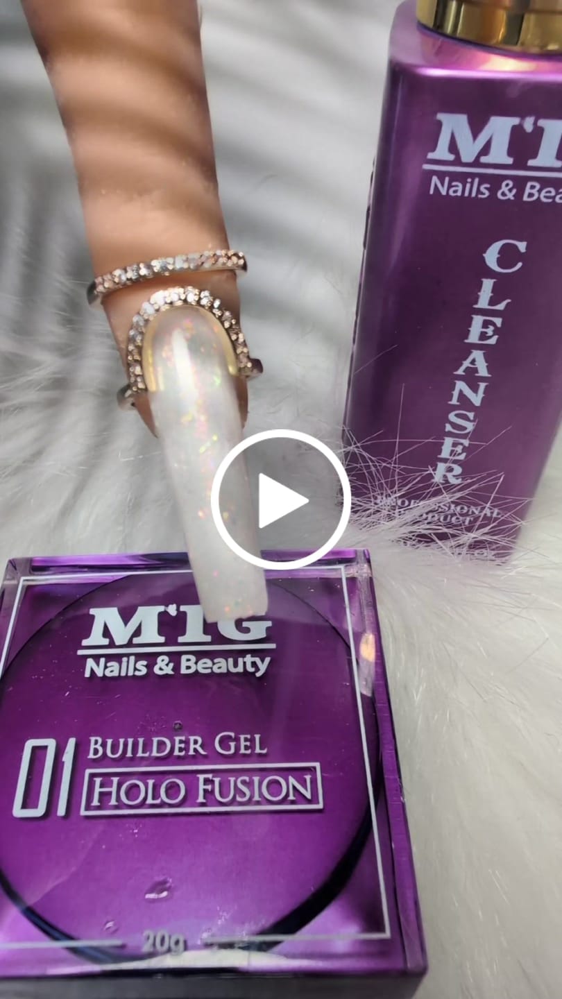 Customer video review of HoloFusion 01 Builder Gel