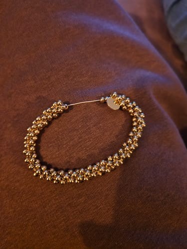 Customer photo review of Bundel Slim White Pearl / ST Gold / Multicolor