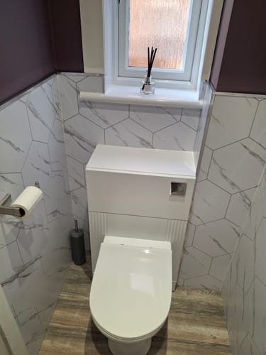 Customer photo review of Nuie Deco 500mm WC Unit - Satin White
