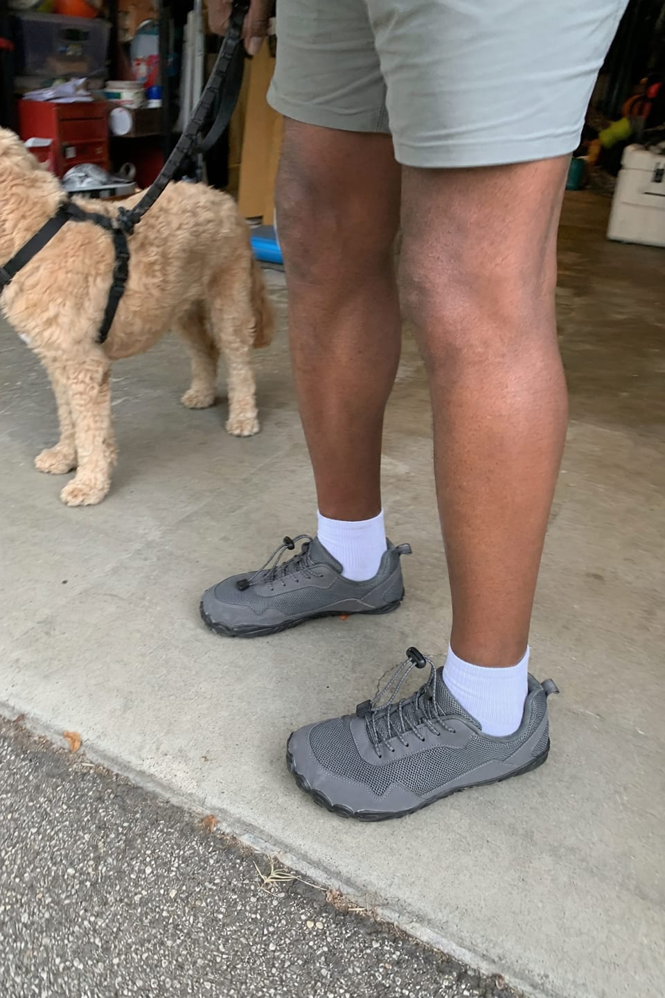Customer photo review of Hike Summit - Non-Slip Spring Barefoot Shoes (Unisex)