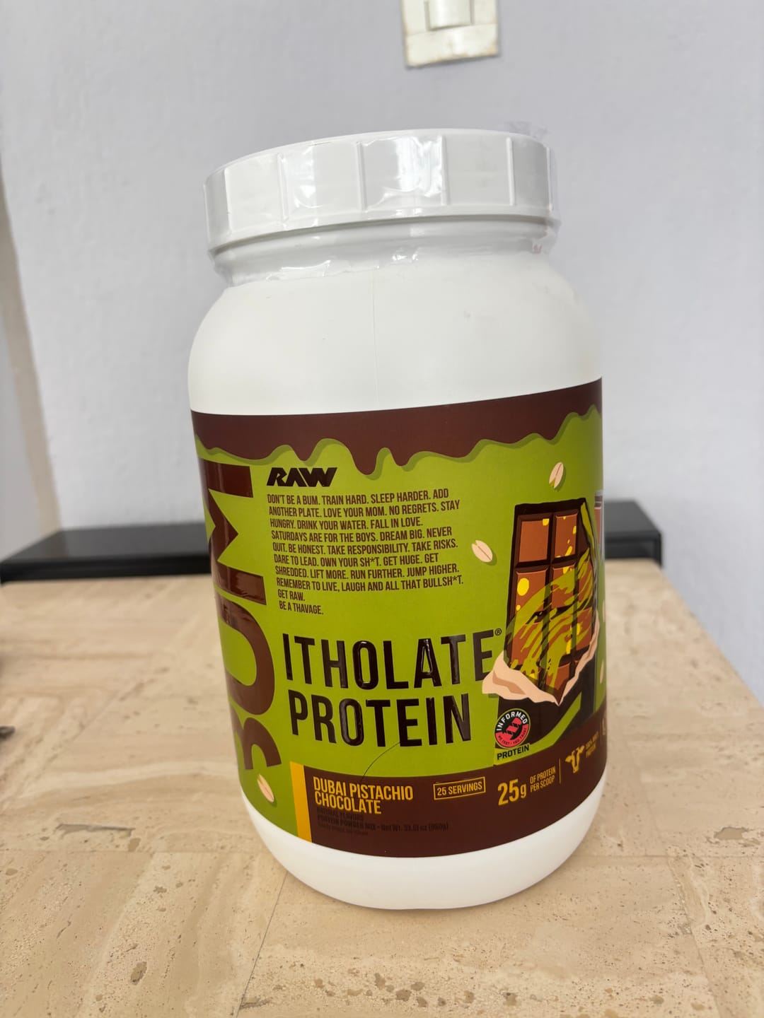 Customer photo review of ISO CBUM 1.7 LBS 25 SERV
