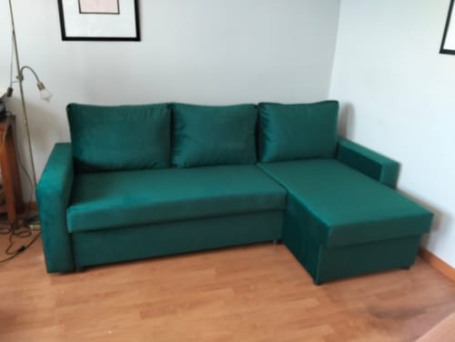 Customer photo review of Narożnik NEO BP velvet